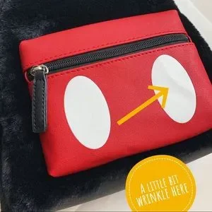 NWT?Disney Mickey Mouse Backpack Cute Red/Black Cute Bag Kid Kawaii Gift Personalized Disney Mickey Mouse Big Face Backpack With 3D  main image 4